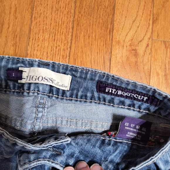 Vigoss Collection Fit/Boot cut jeans, women's size 1 - Picture 5 of 15